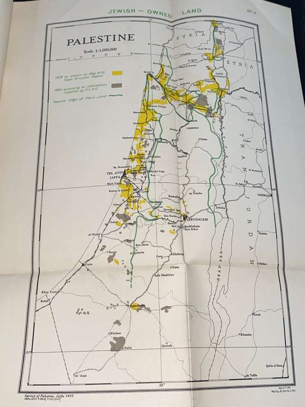 REPORT ON PALESTINE AND TRANS-JORDAN FOR THE YEAR 1935 BY HIS MAJESTY`S GOVERNMENT IN THE UK