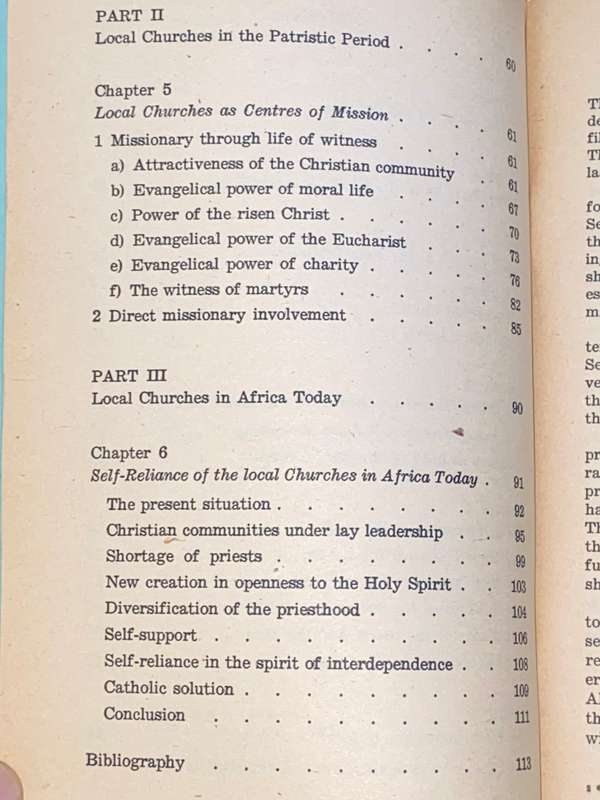 A CHURCH SELF-RELIANT AND MISSIONARY - ALOIS MAVENEKA
