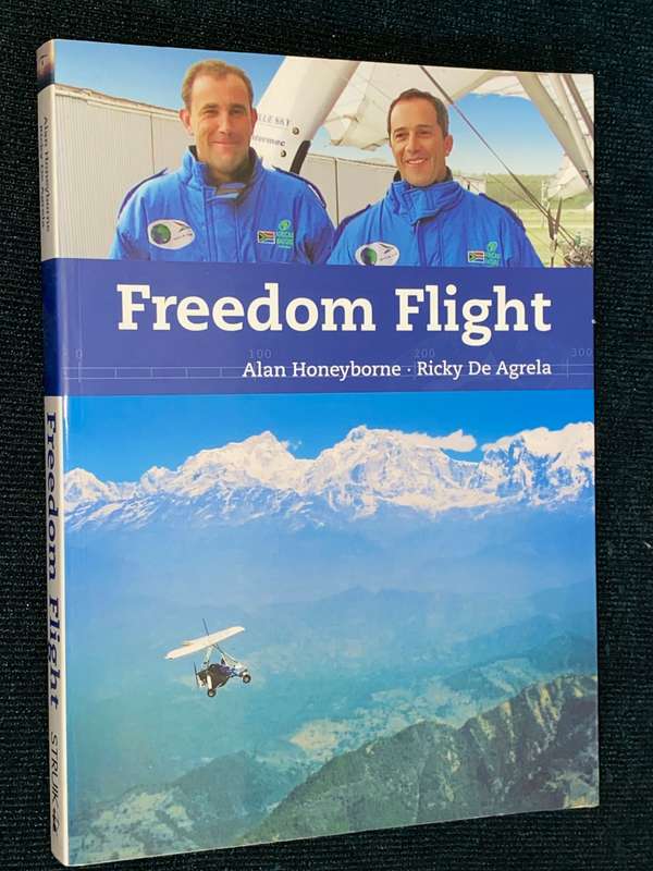 FREEDOM OF FLIGHT BY ALAN HONEYBORNE AND RICKY DE AGRELA SIGNED