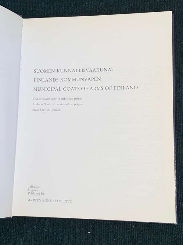 MUNICIPAL COATS OF ARMS OF FINLAND