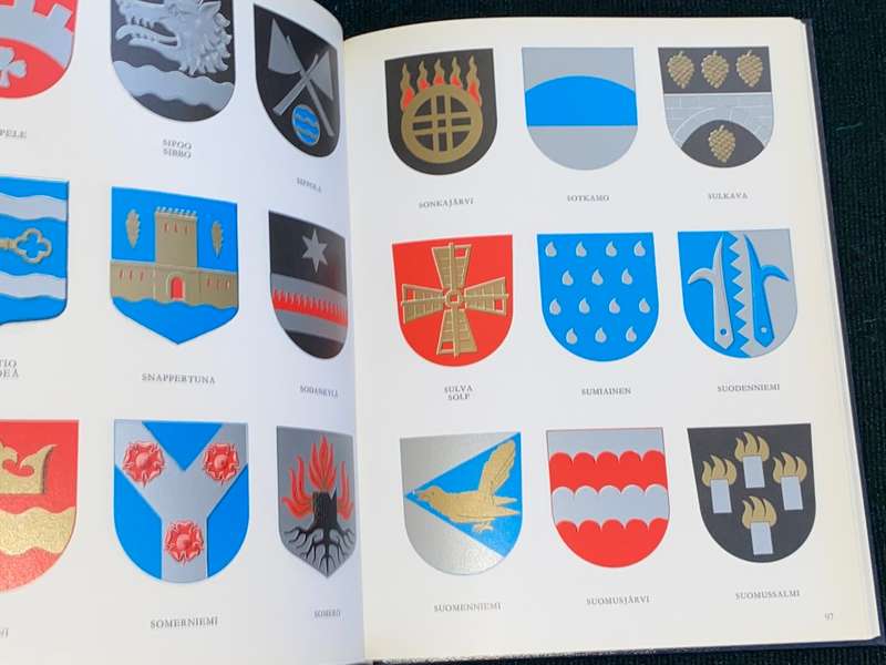 MUNICIPAL COATS OF ARMS OF FINLAND