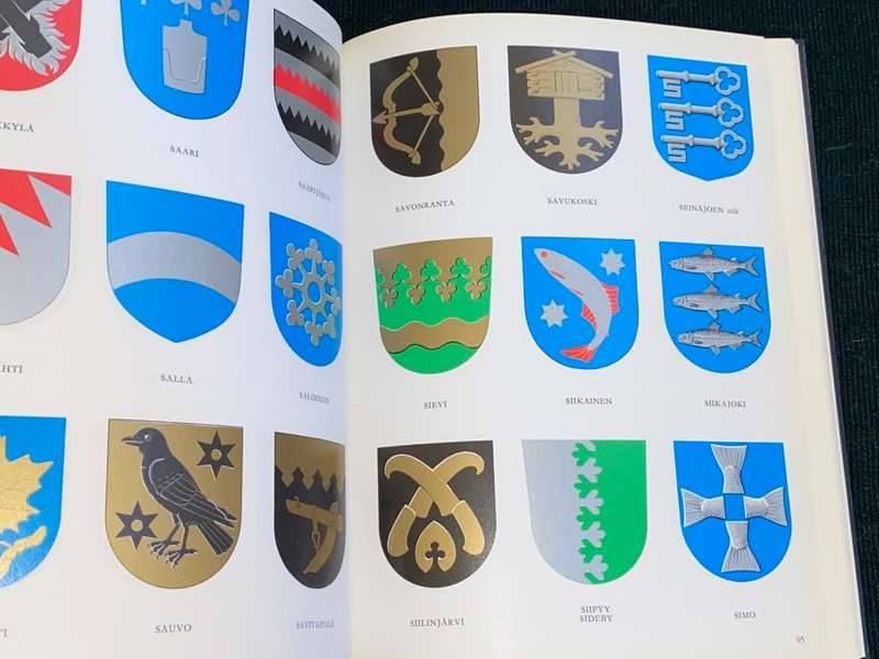 MUNICIPAL COATS OF ARMS OF FINLAND