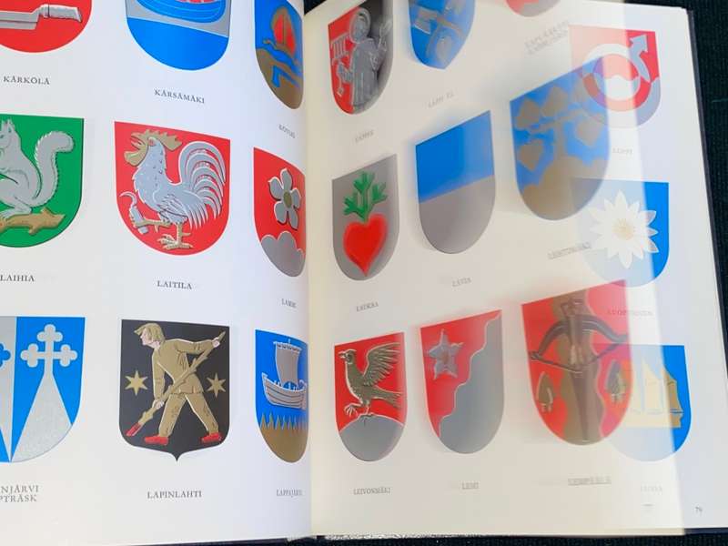 MUNICIPAL COATS OF ARMS OF FINLAND
