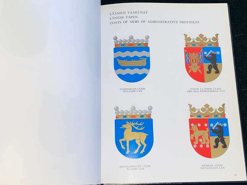 MUNICIPAL COATS OF ARMS OF FINLAND