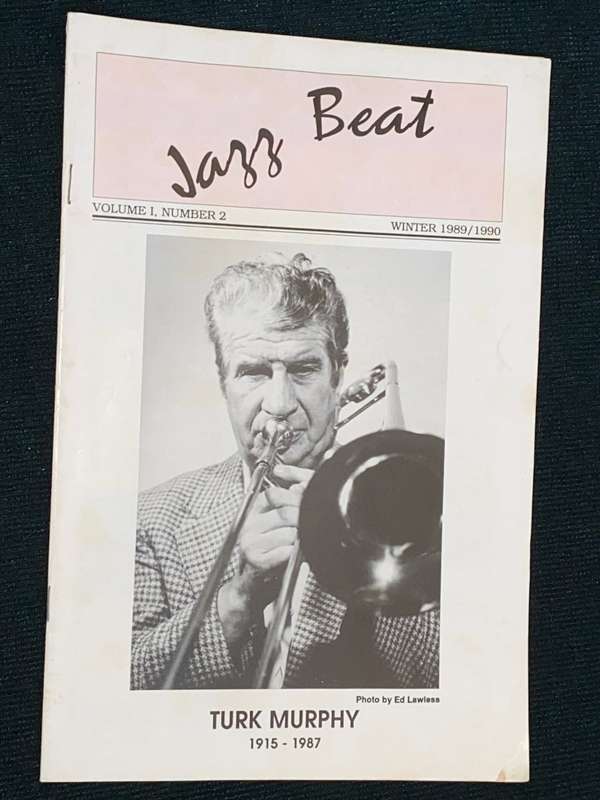 JAZZ BEAT VOLUME 1 NUMBER 2 WINTER 1989/1990