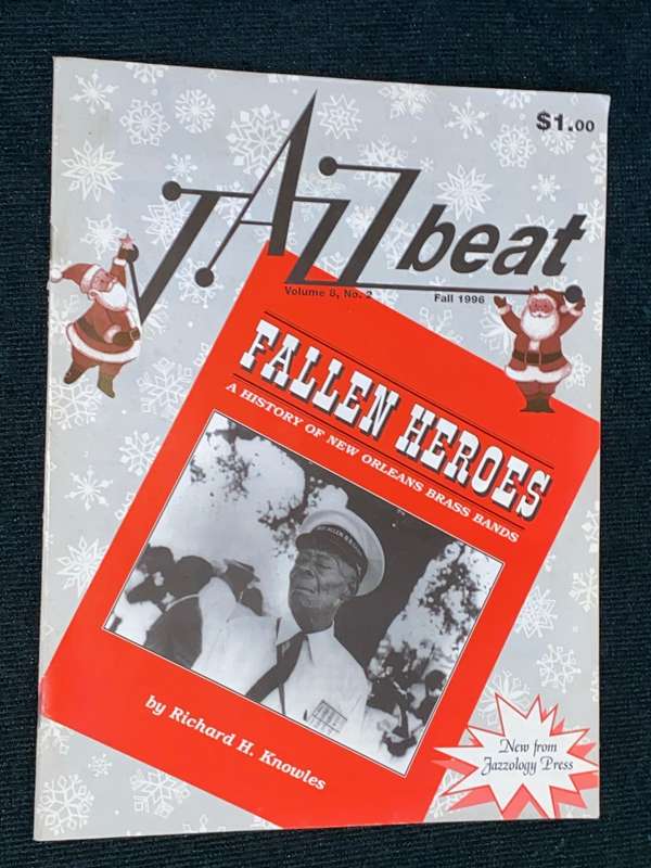 JAZZ BEAT VOLUME 8 NUMBER 2 WINTER FALL 1996
