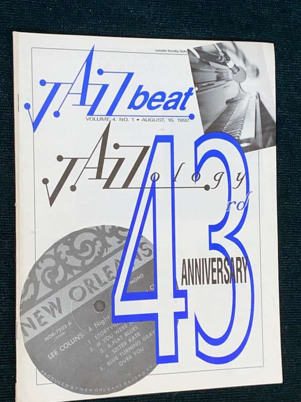 JAZZ BEAT VOLUME 4 NUMBERS  1  AUGUST 16,  1992