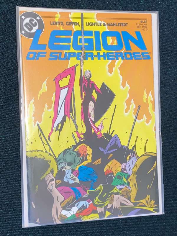 DC COMICS #5 LEGION OF SUPER-HEROES