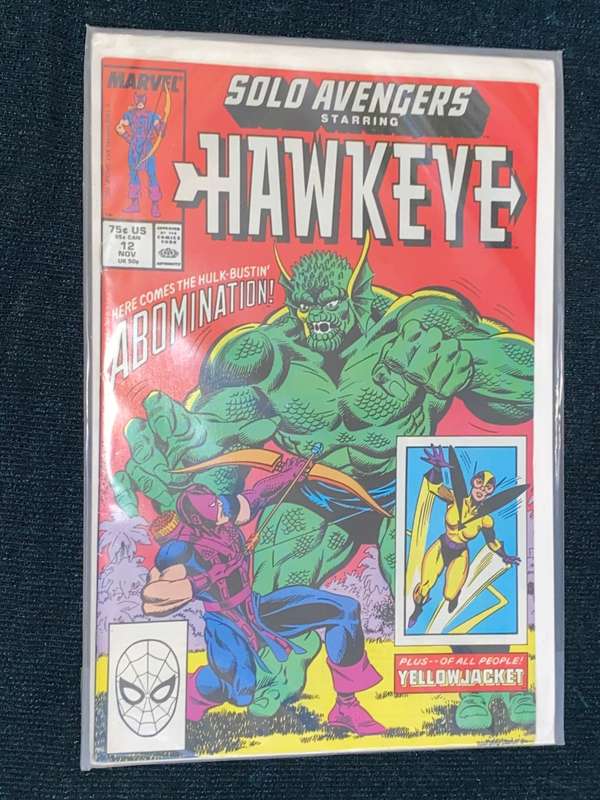 MARVEL COMICS #12 HAWKEYE ABOMINATION