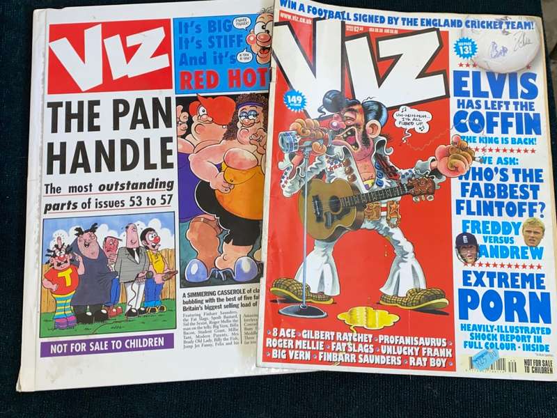 VIZ HARDCOVER BOOK AND COMIC