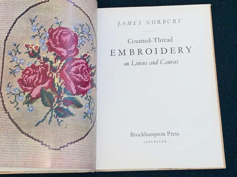 COUNTED THREAD EMBROIDERY BY JAMES NORBURY