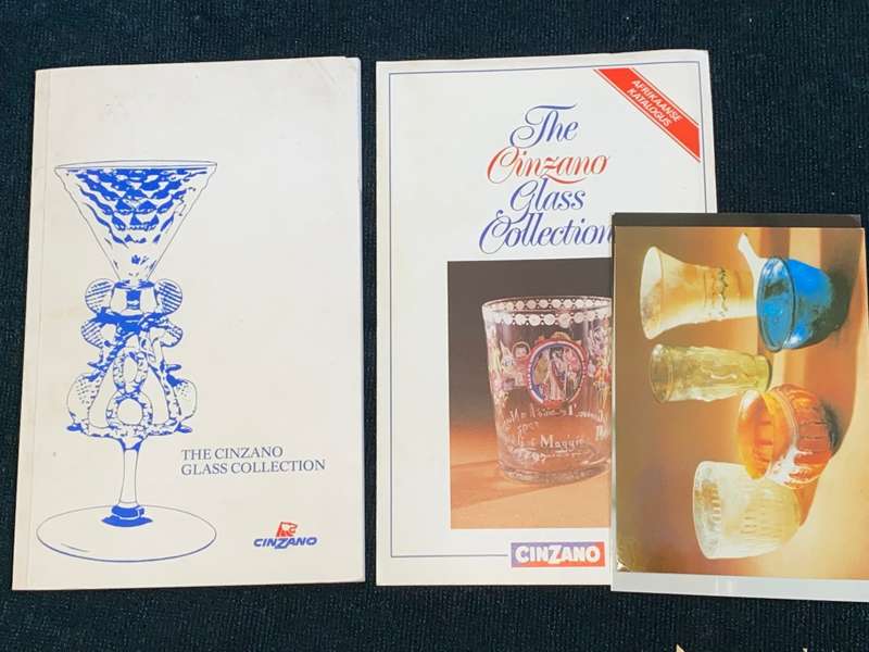 THE CINZANO GLASS COLLECTION CATALOGUE WITH AFRIKAANS TRANSLATION