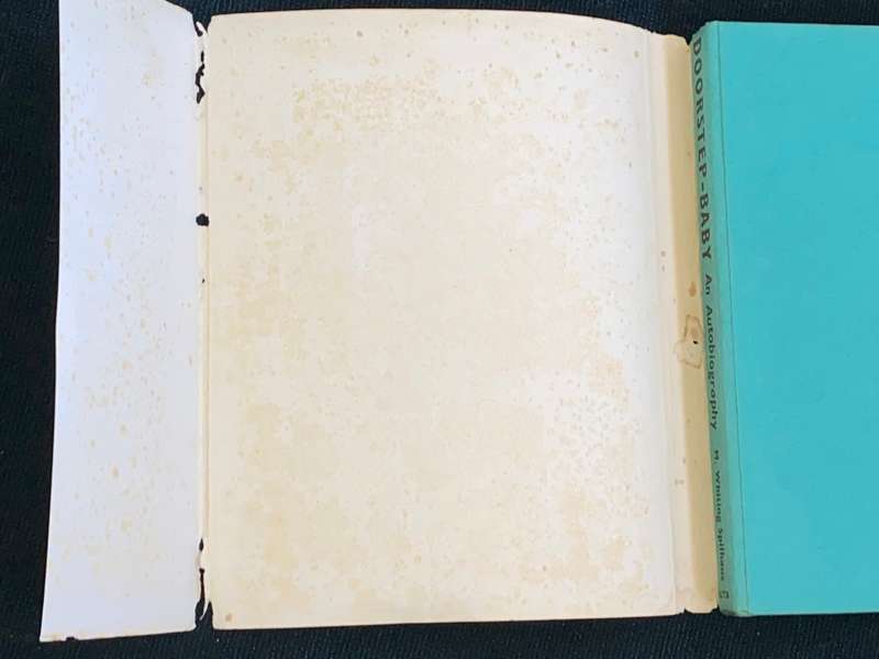 DOORSTEP BABY AN AUTOBIOGRAPHY BY M. WHITING SPILHAUS SIGNED
