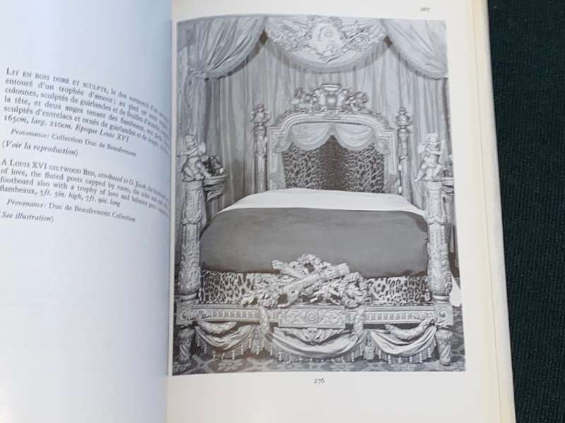 SOTHEBY MEUBLES ET OBJECTS D`ART BARON GUY DE ROTHSCHILD MONTE CARLO 1975 AUCTION CATALOGUE