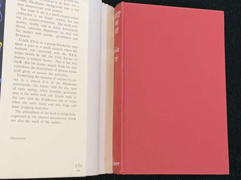 DZOKUTI IN THE BUSH BY URSULA D`IVRY 1959 1ST EDITION