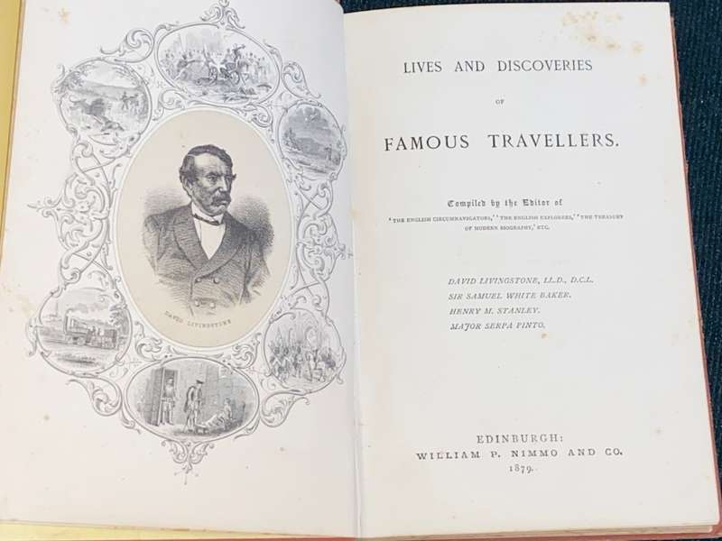 LIVES AND DISCOVERIES OF FAMOUS TRAVELLERS 1879