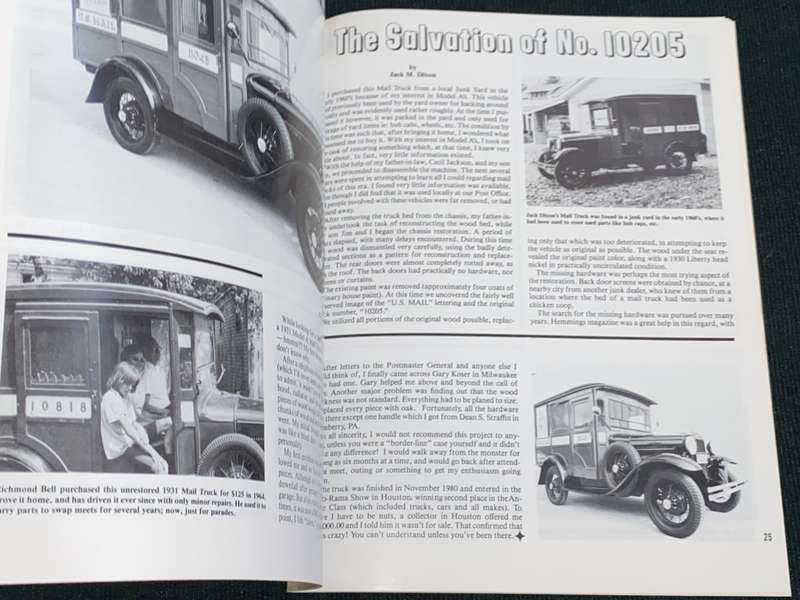 THE RESTORER THE MAGAZINE FOR THE MODEL A FORD ENTHUSIASTS VOL 26 ISSUE 2 1981