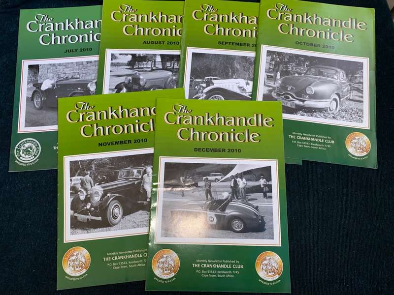 THE CRANKHANDLE CHRONICLE 2011 X 11 NEWSLETTER MAGAZINE