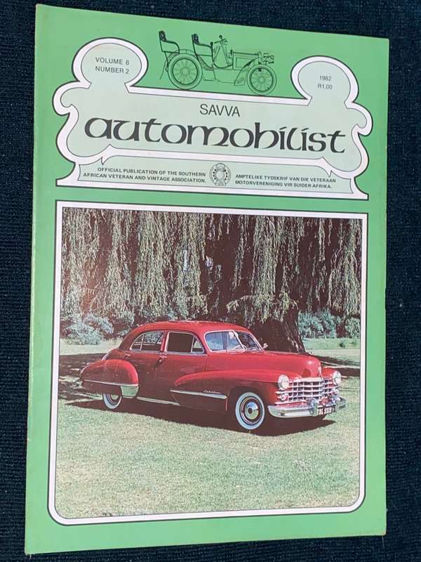 SAVVA AUTOMOBILIST PUBLICATION VOLUME 8 #2 1982