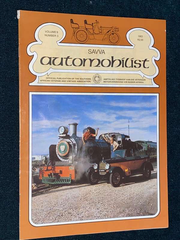 SAVVA AUTOMOBILIST PUBLICATION VOLUME 9 #3 1983