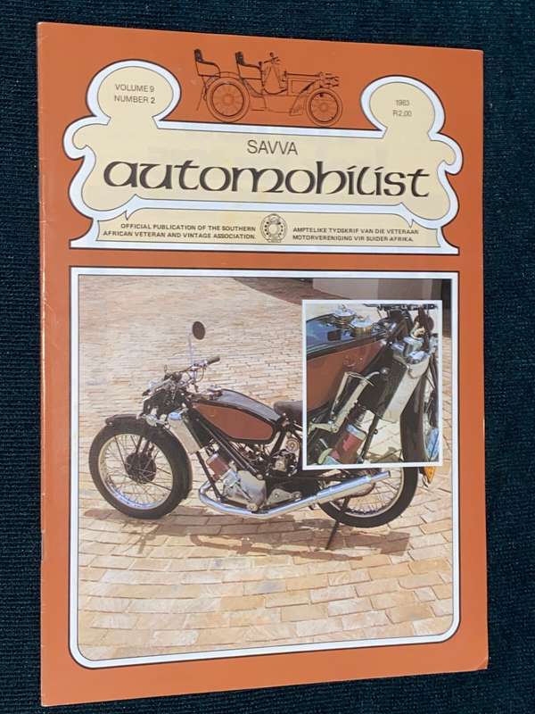 SAVVA AUTOMOBILIST PUBLICATION VOLUME 9 #2 1983