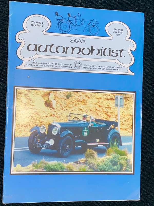 SAVVA AUTOMOBILIST PUBLICATION VOLUME 21 #2 1995