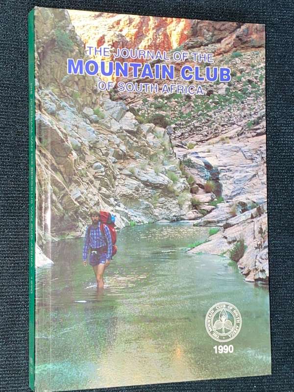 THE JOURNAL OF THE MOUNTAIN CLUB OF SOUTH AFRICA 1990