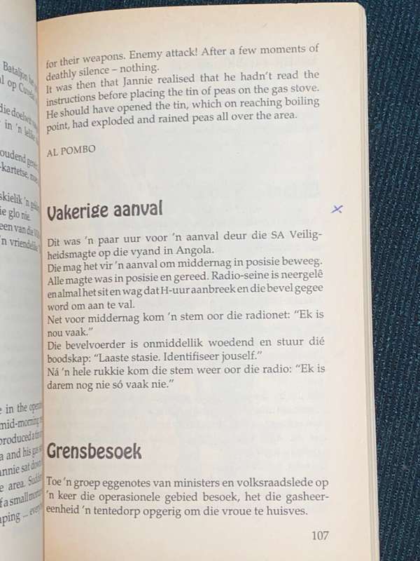 HUMOUR IN S.A. UNIFORM BY BERTRAND RETIEF