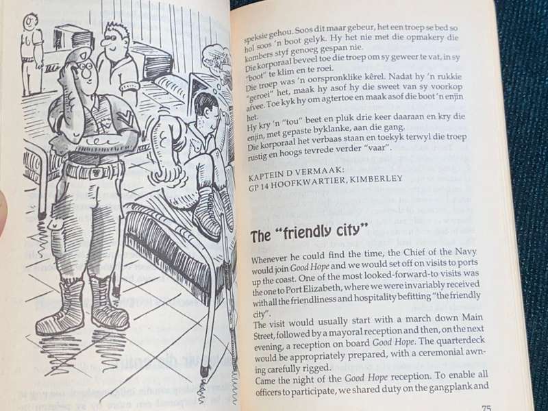 HUMOUR IN S.A. UNIFORM BY BERTRAND RETIEF