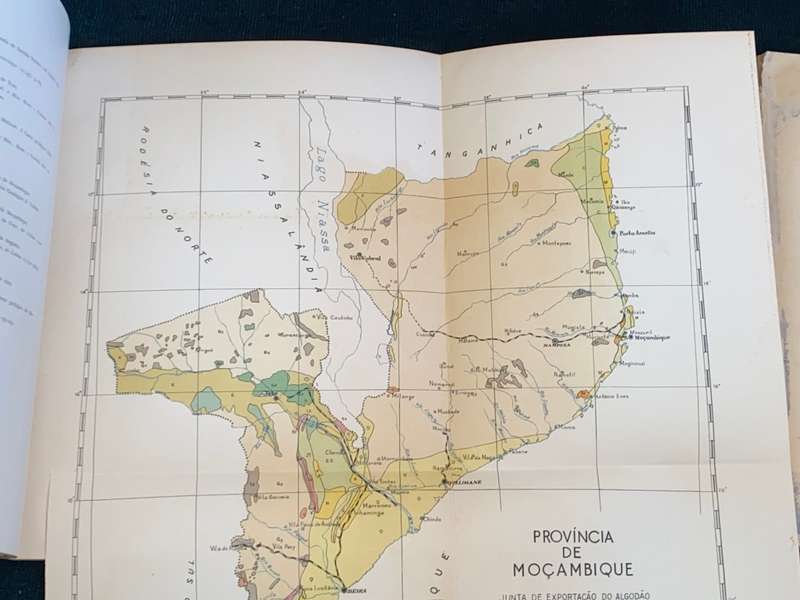 ESBOCO DO RECONHECIMENTO ECOLOGICO AGRICOLA DE MOCAMBIQUE 2 VOL