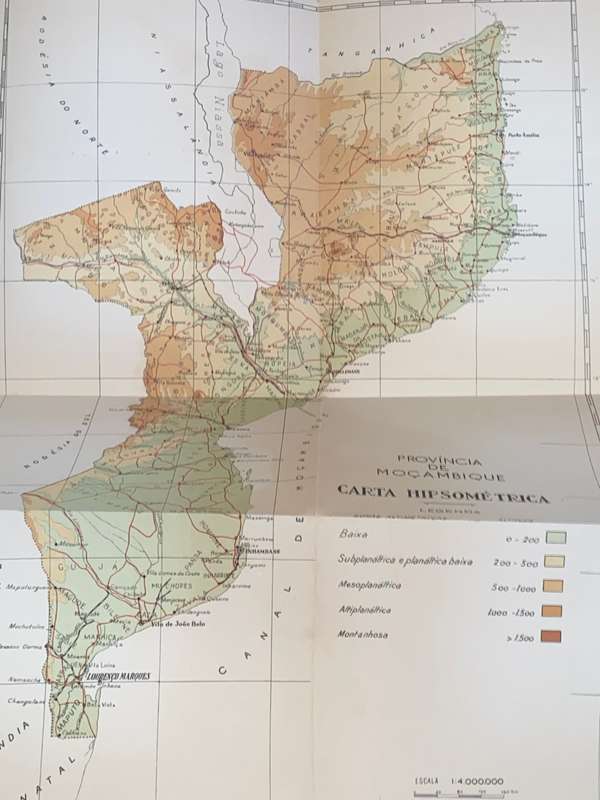 ESBOCO DO RECONHECIMENTO ECOLOGICO AGRICOLA DE MOCAMBIQUE 2 VOL