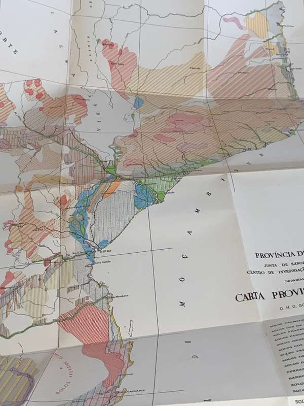 ESBOCO DO RECONHECIMENTO ECOLOGICO AGRICOLA DE MOCAMBIQUE 2 VOL