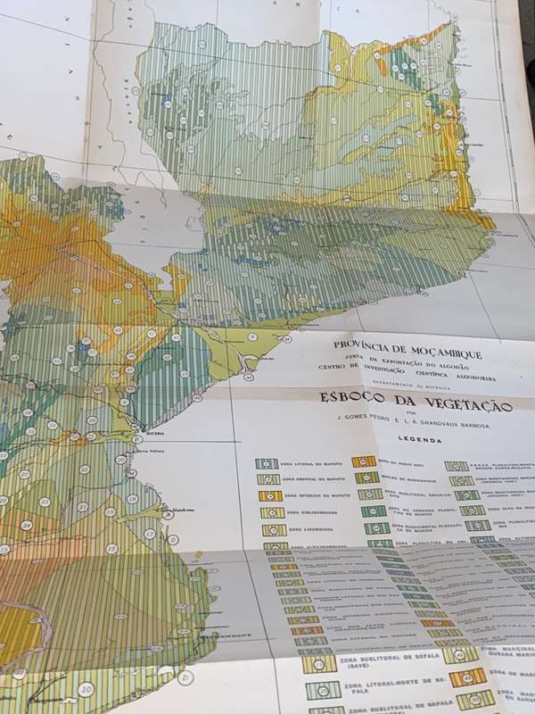 ESBOCO DO RECONHECIMENTO ECOLOGICO AGRICOLA DE MOCAMBIQUE 2 VOL