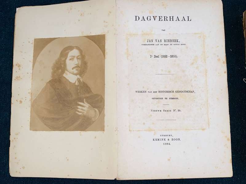 DAGVERHAAL VAN JAN VAN RIEBEEK COMMANDEUR AAN DE KAAP DE GOEDE HOOP 3 VOLS 1884, 1892, 1893