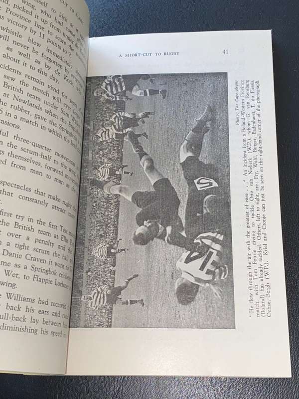 A SHORT-CUT TO RUGBY BY C.K. FRIEDLANDER AND PATRICK TEBBUTT 1949
