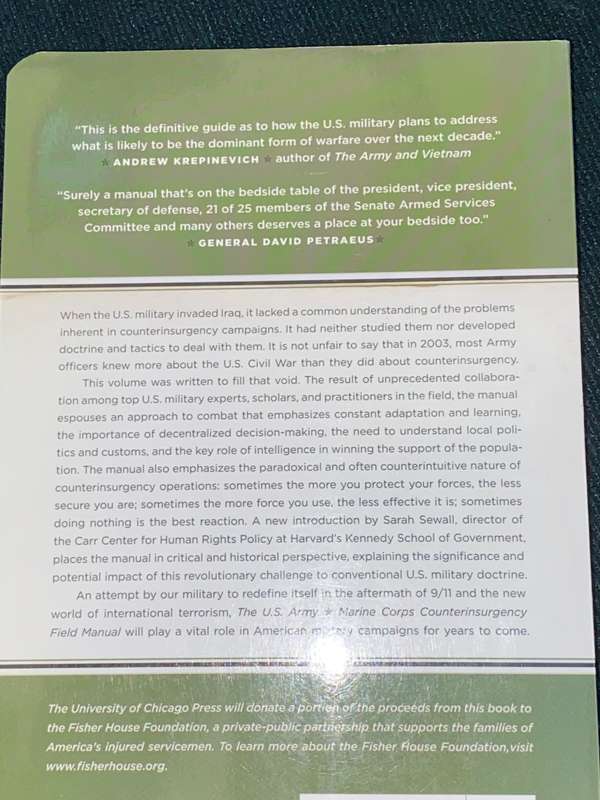 THE U.S. ARMY MARINE CORPS COUNTERINSURGENCY FIELD MANUAL