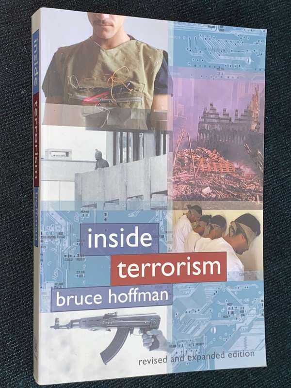 INSIDE TERRORISM BY BRUCE HOFFMAN