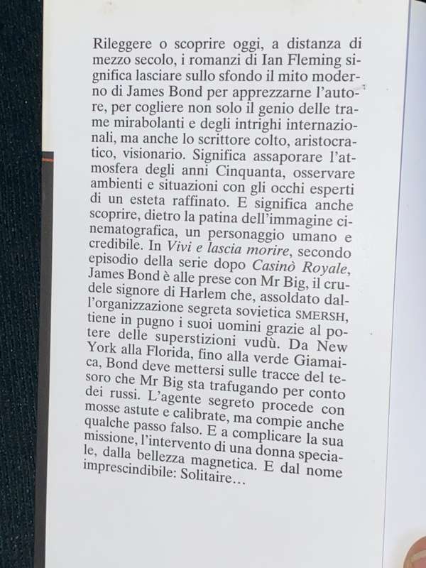 VIVI E LASCIA MORIRE - IAN FLEMING