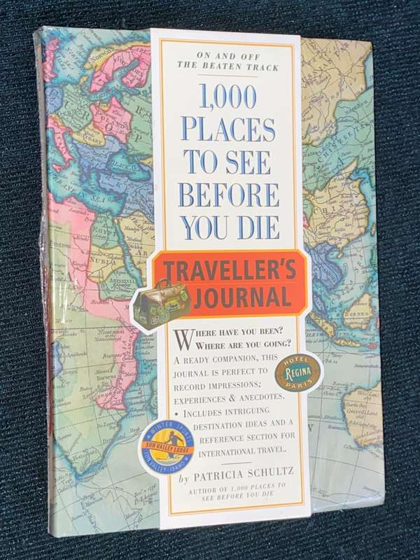 1001 PLACES TO SEE BEFORE YOU DIE TRAVELLER`S JOURNAL BY PATRICIA SCHULTZ