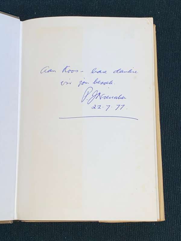 SUID-AFRIKAANSE PLEKNAAM WOORDEBOEK DEUR P.J. NIENABER SIGNED