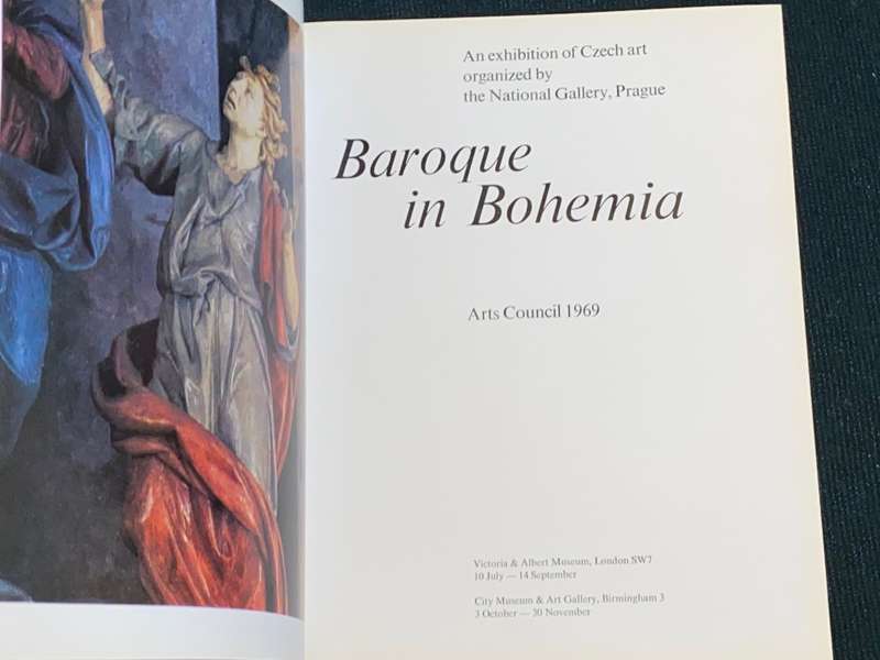 BAROQUE IN BOHEMIA ARTS COUNCIL 1969 PRAGUE NATIONAL GALLERY