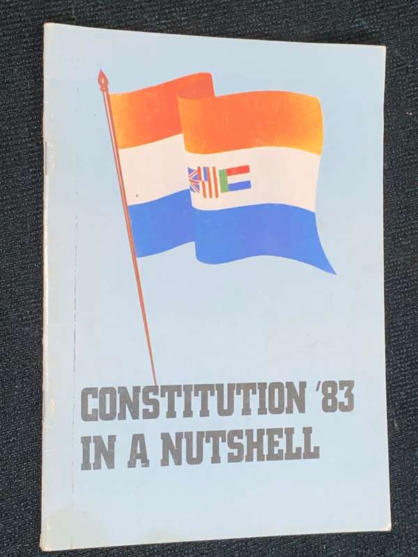 CONSTITUTION `83 IN A NUTSHELL / GROONDWET `83 IN `N NEUTEDOP