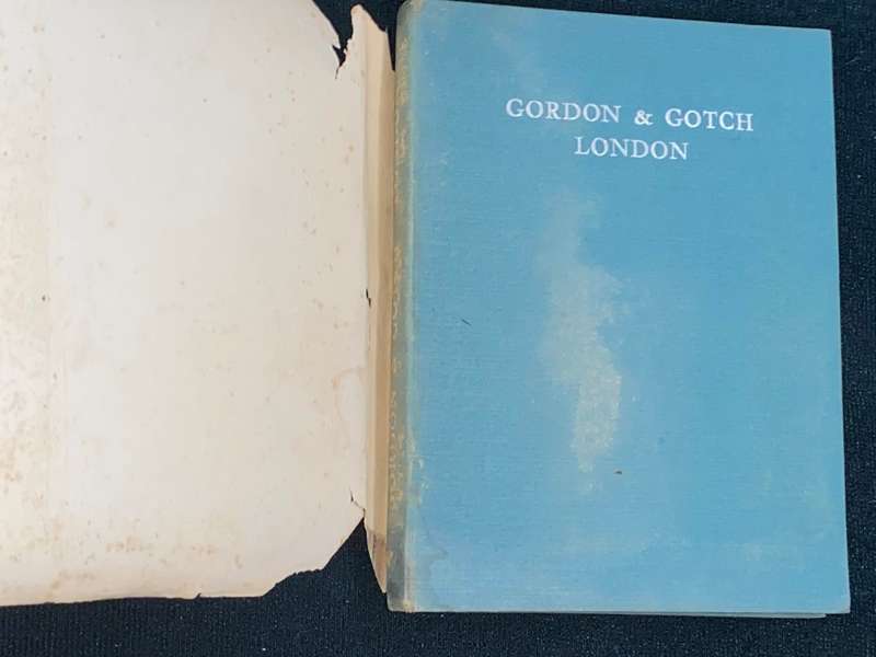 GORDON & GOTCH THE HISTORY OF THE G & G CENTURY 1853-1953 SIGNED