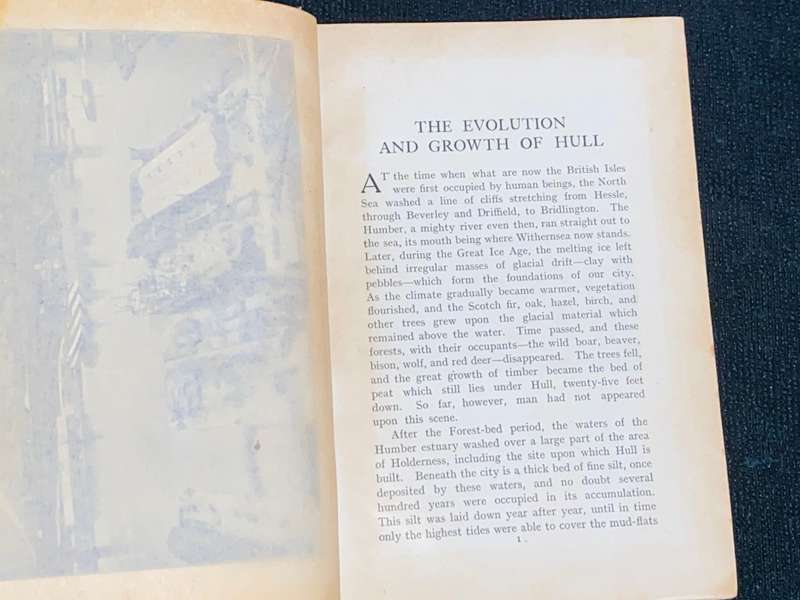 HANDBOOK TO HULL & THE EAST RIDING OF YORKSHIRE 1923