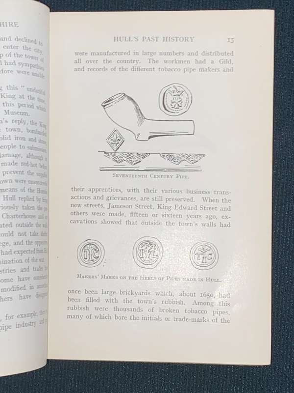 HANDBOOK TO HULL & THE EAST RIDING OF YORKSHIRE 1923