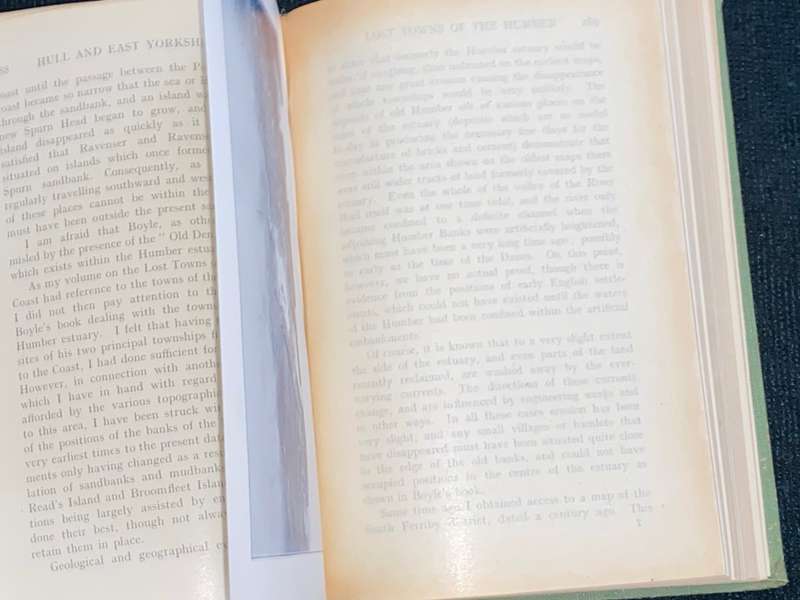 HANDBOOK TO HULL & THE EAST RIDING OF YORKSHIRE 1923
