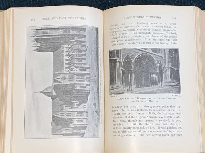 HANDBOOK TO HULL & THE EAST RIDING OF YORKSHIRE 1923