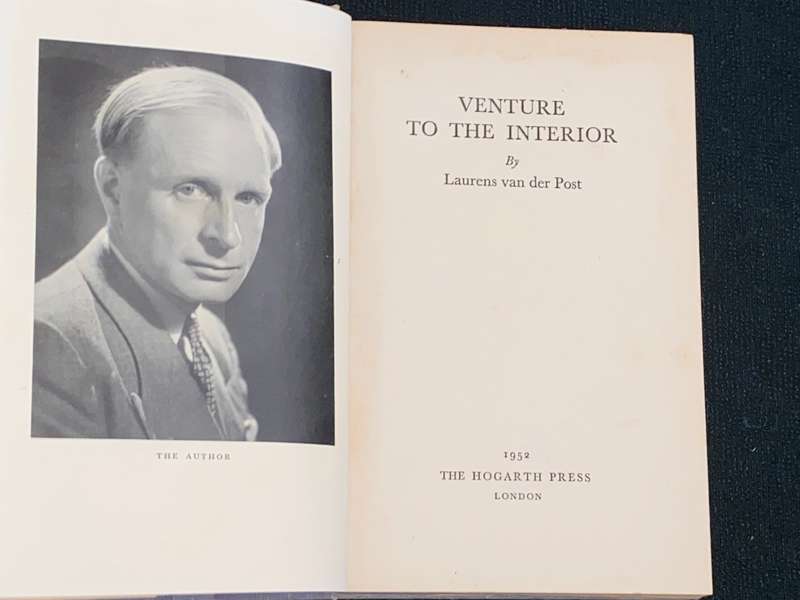 VENTURE TO THE INTERIOR BY LAURENS VAN DER POST