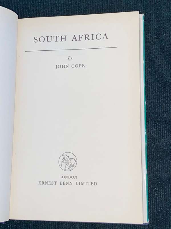 SOUTH AFRICA BY JOHN COPE