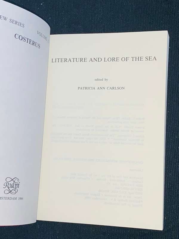 LITERATURE AND LORE OF THE SEA EDITED BY PATRICIA ANN CARLSON